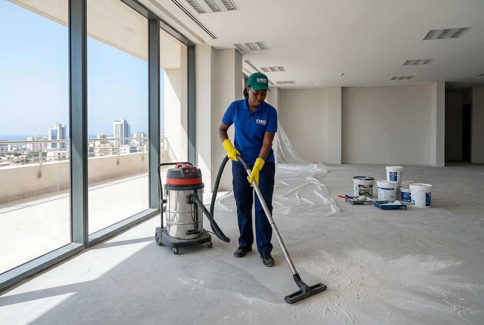 Nettoyage après travaux
